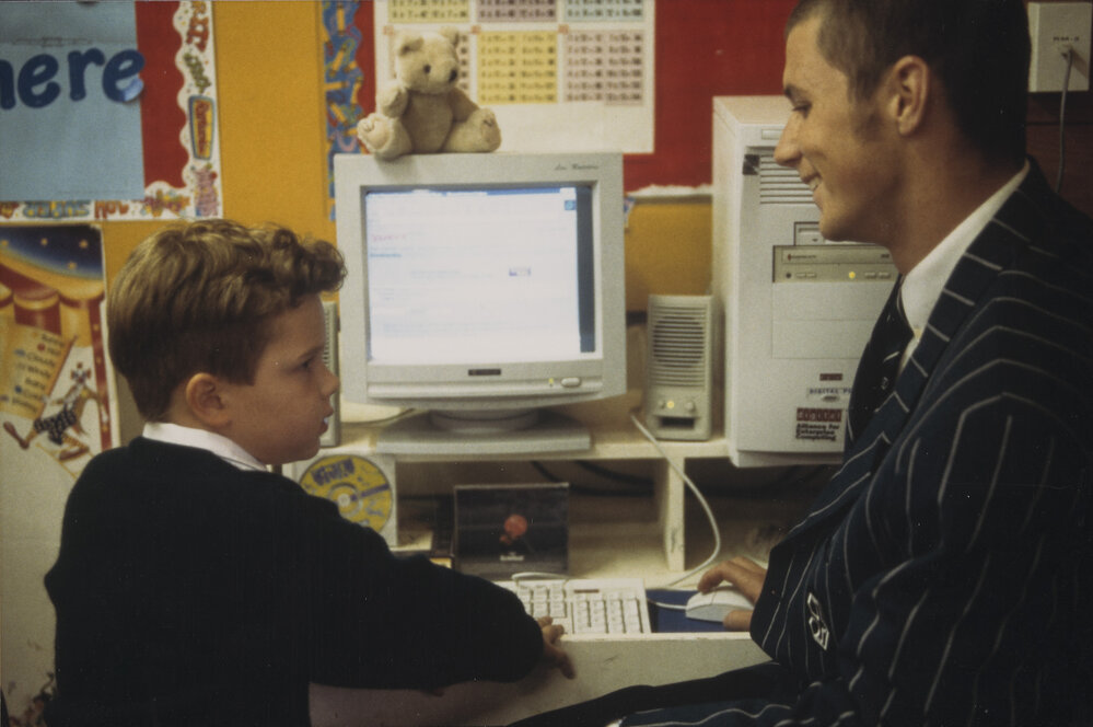 Students modelling for Kristin Prospectus 