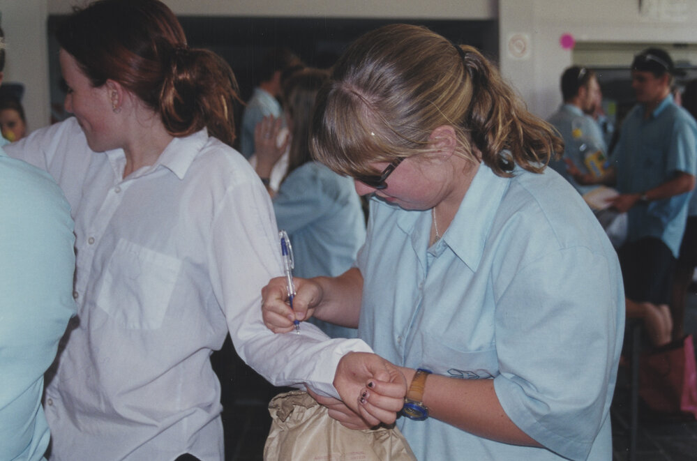 Leavers morning tea (2000)