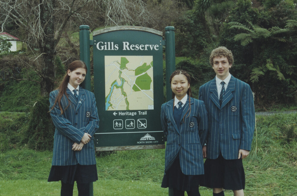 Students at Gills Reserve