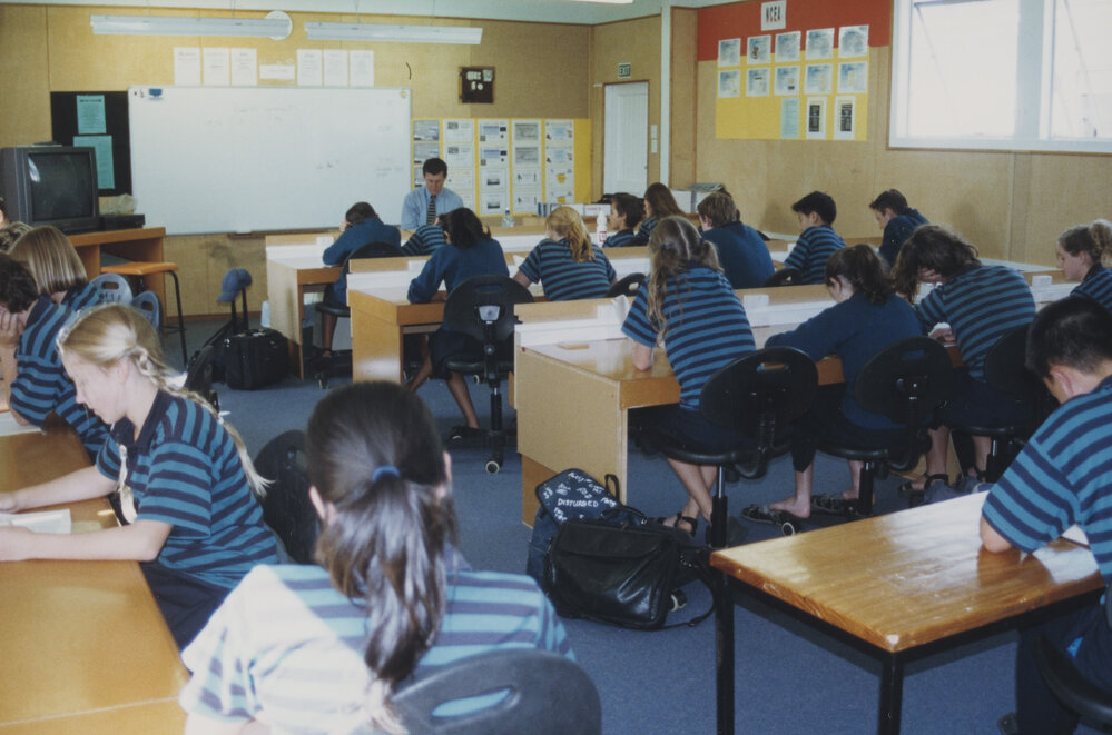 Students in classroom