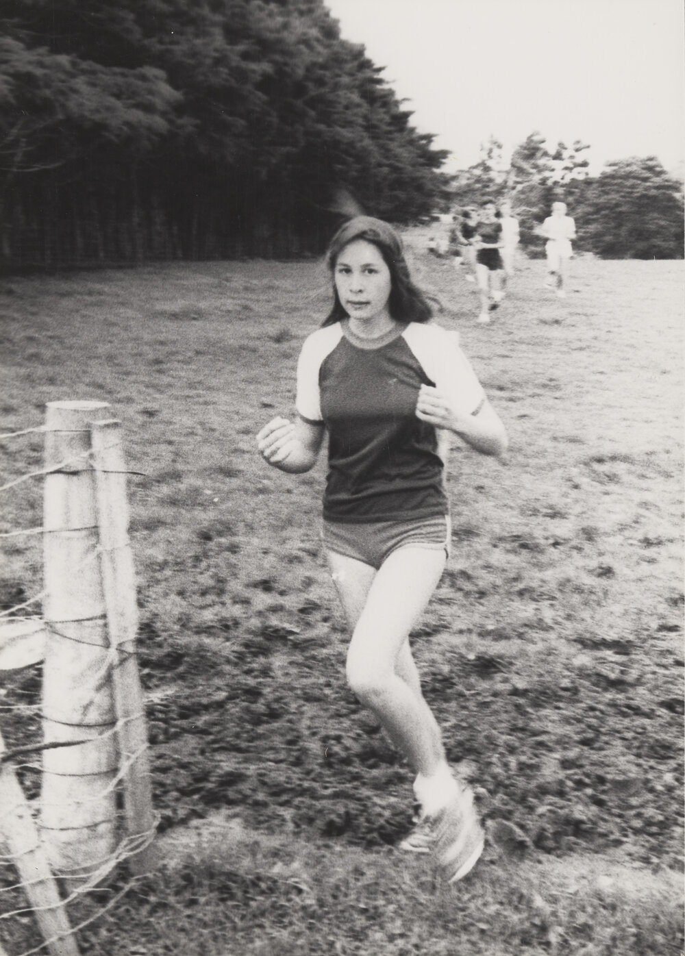 Student on Cross Country