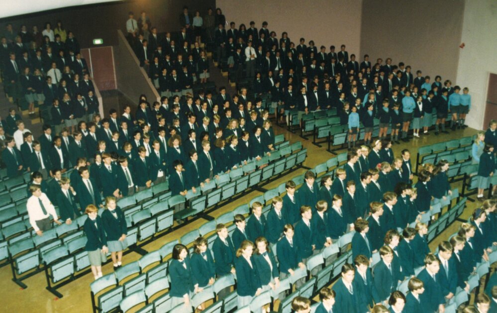 Opening of Auditorium (1990)