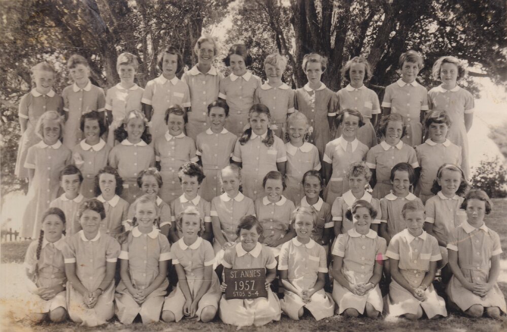 St. Anne's Pupils Std 3-4 (1957)