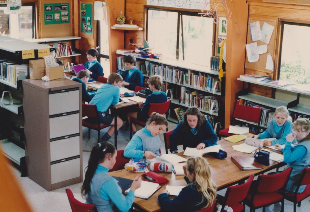 Kristin's old library (1989)