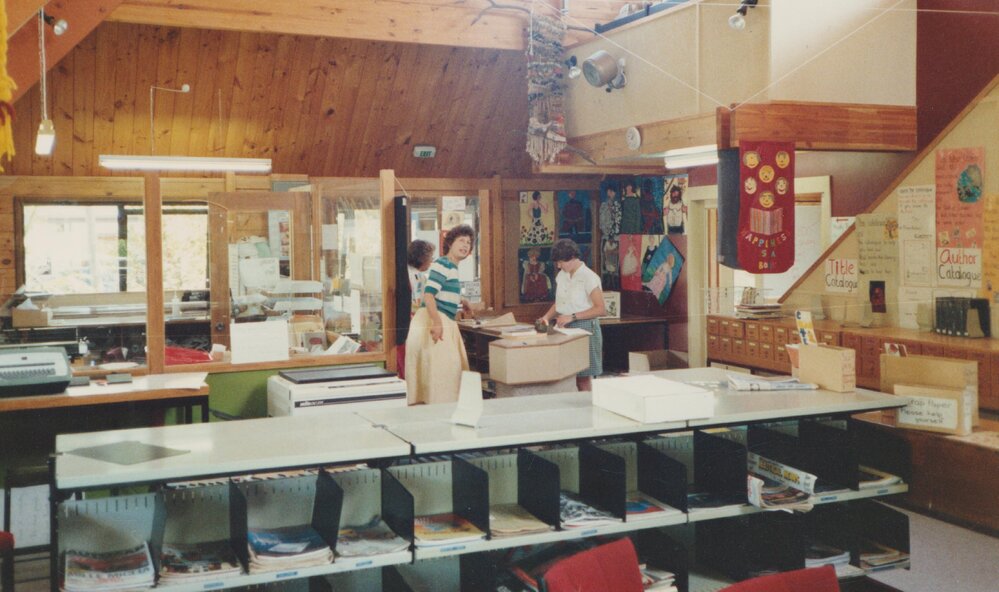 Kristin's old library (c1990)