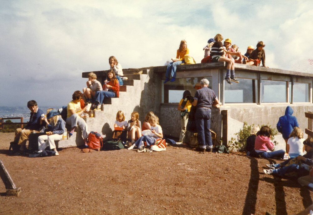 Rangitoto school trip (1976)