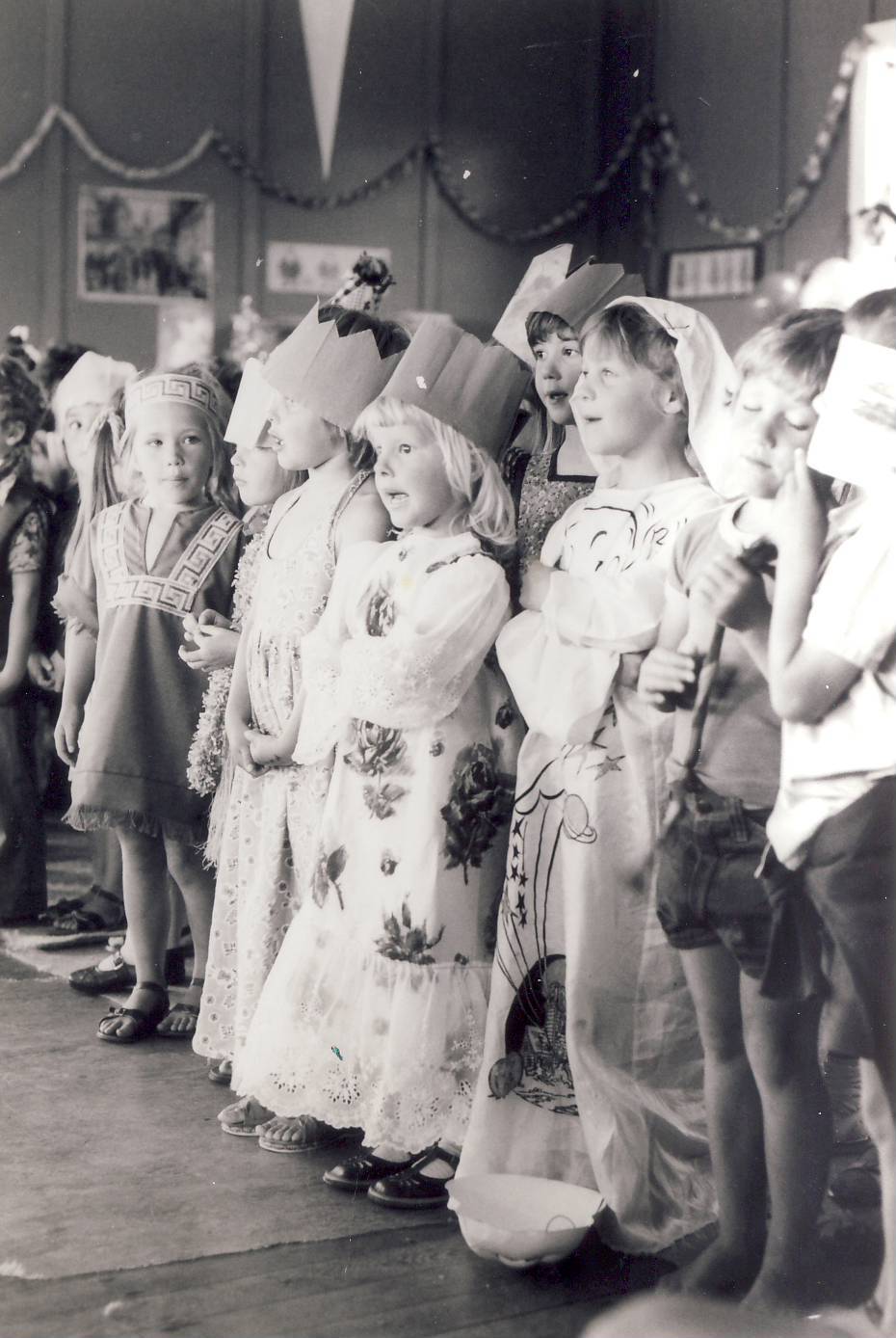 Kindergarten Christmas, Campbells Bay: 1976