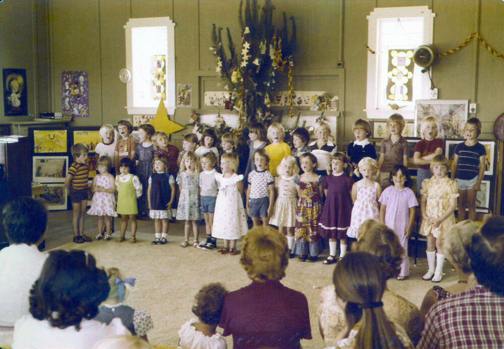 Kindergarten Christmas, Campbells Bay: c1975