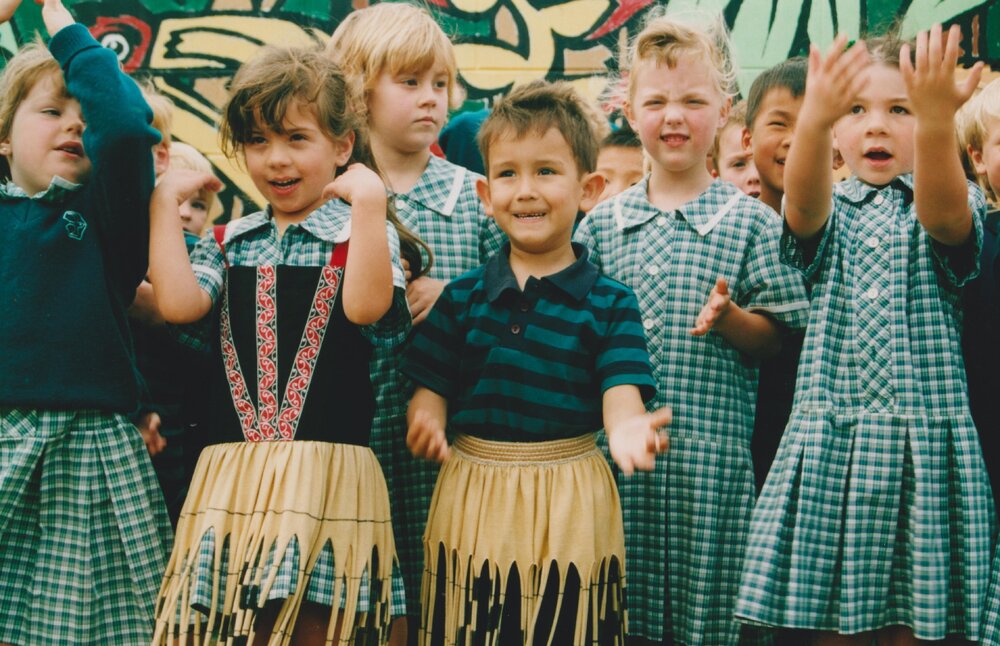 Kindy Students Performing (2001)