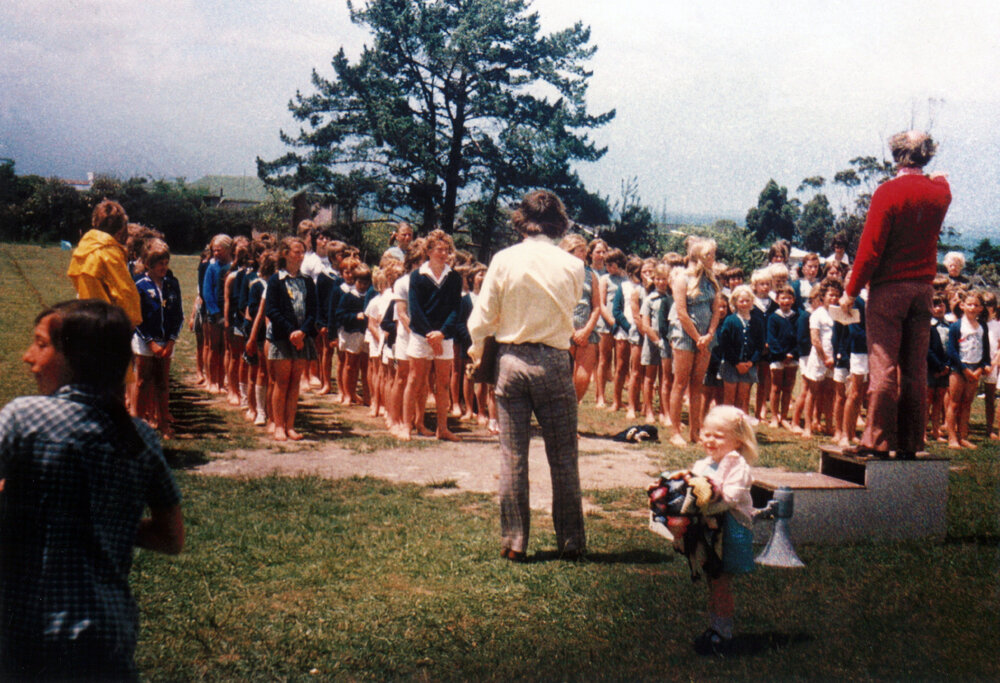 Kristin School Sports Morning, Park Road Campbells Bay: 1976