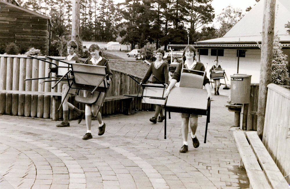 Students Moving Desks (1987)