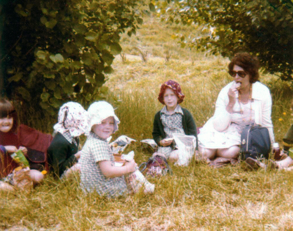 School Picnic,  "Blue Boat" Motohui Island (1977)