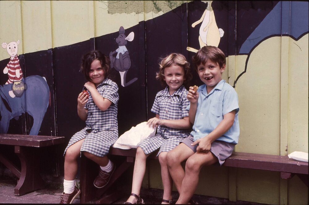 Kristin School students: Break time (c1980s)