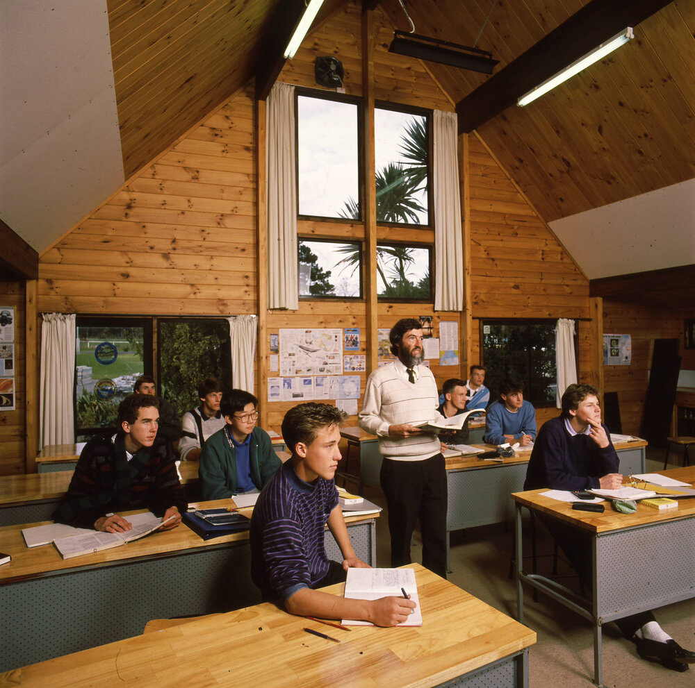 Students in class (c1990)