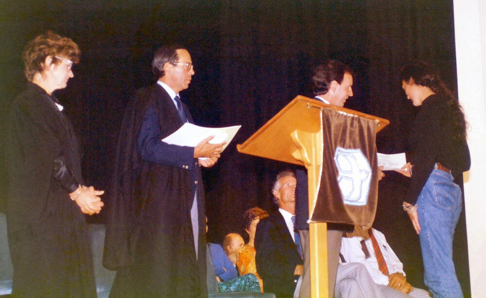 IB Diploma Graduation (1991)