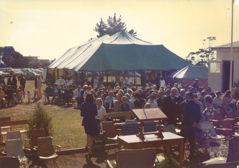 Kristin School Official Opening, Campbells Bay: 1974