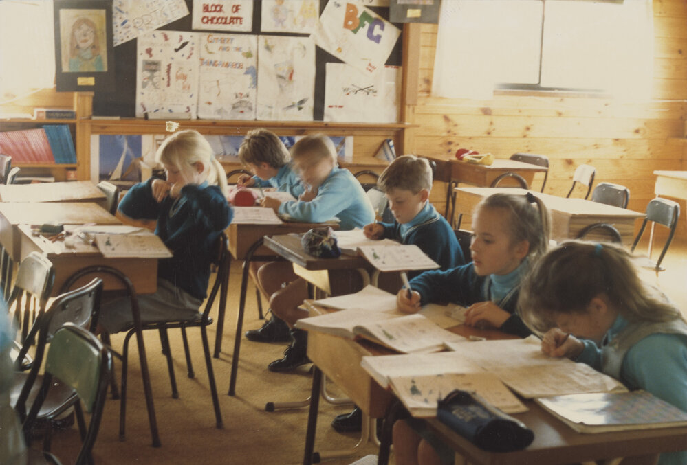 Students in classroom