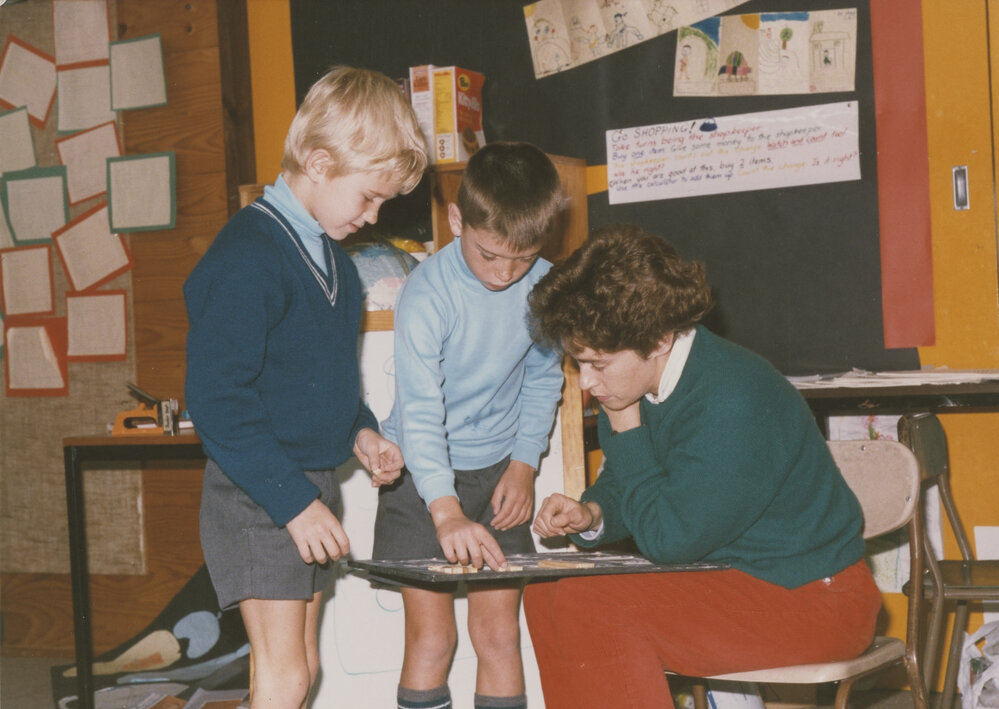 Students in classroom
