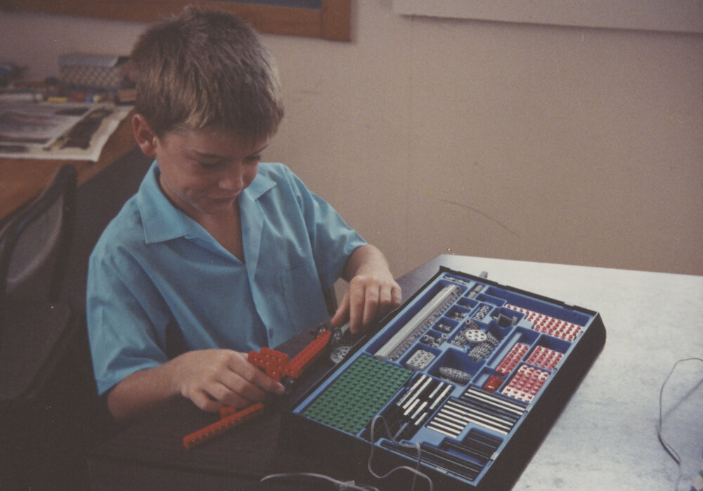 Student in classroom