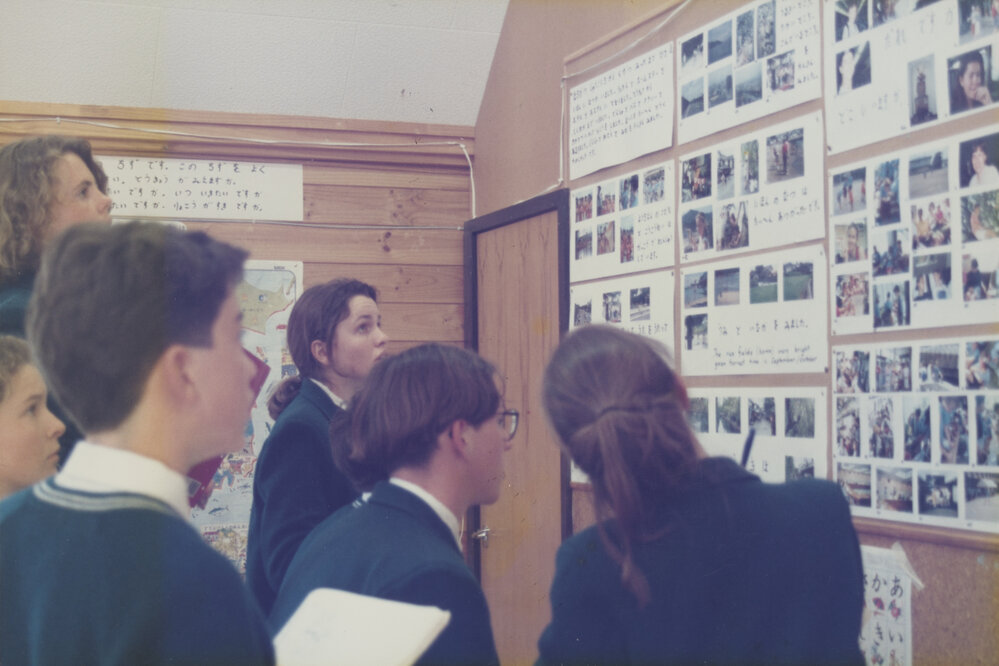 Students in classroom