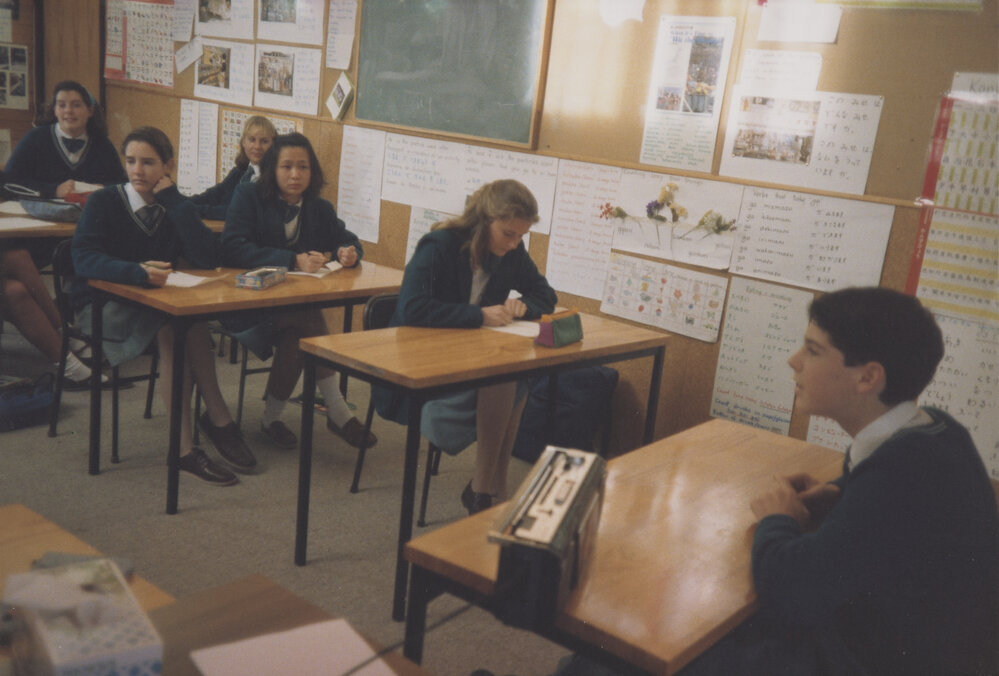 Students in classroom