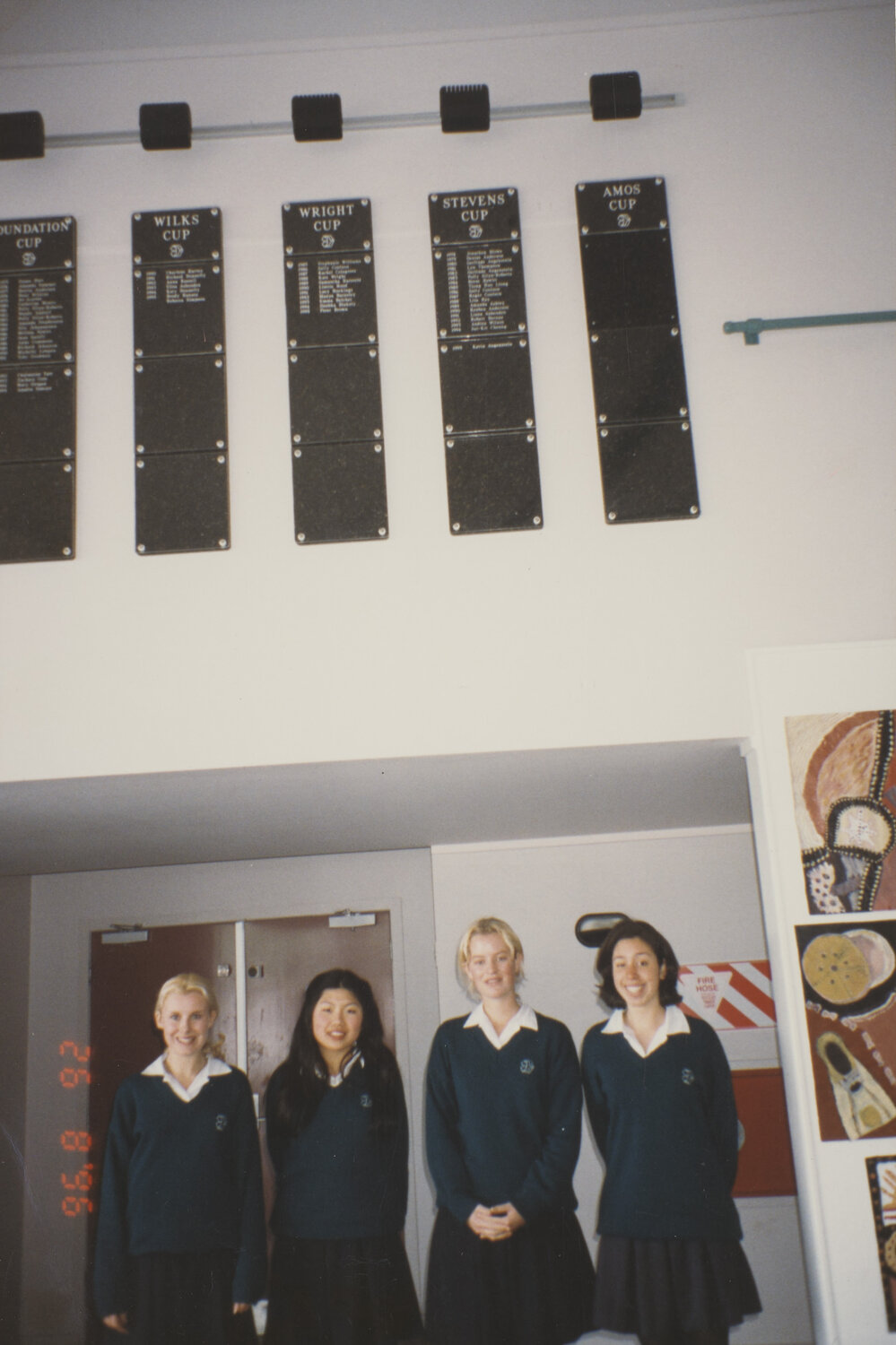 Students under Kristin Honours Board 