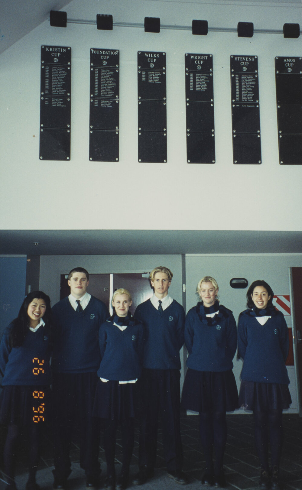 Students under Kristin Honours Board 