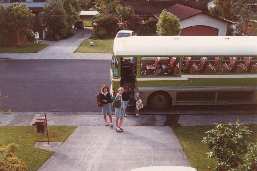 Kristin School Bus. December 1981