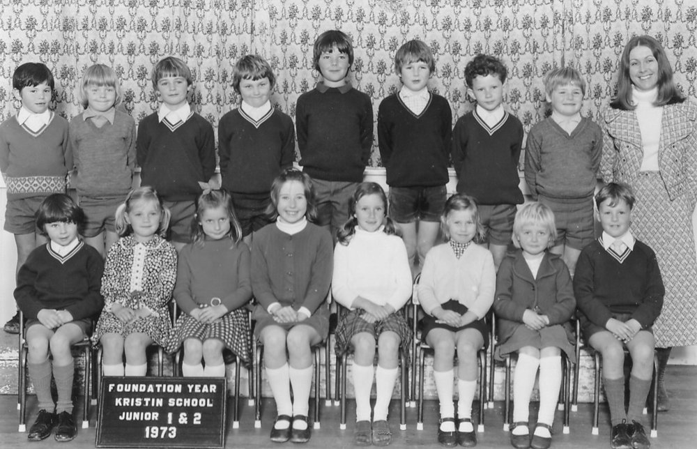 1973 Kristin School Foundation Year: Junior 1 &amp; 2
