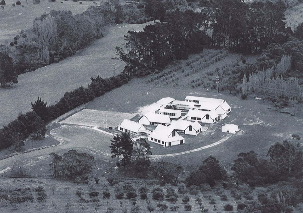 Aerial view of Albany Campus (1978)