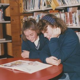 Students in Library
