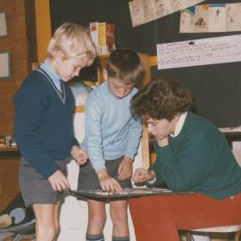 Students in classroom