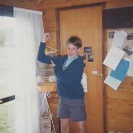 Student in classroom