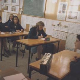 Students in classroom