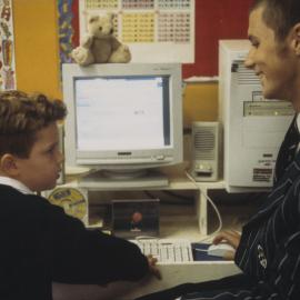 Students modelling for Kristin Prospectus 