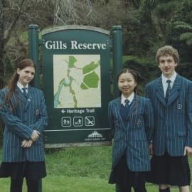 Students at Gills Reserve