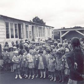 Last day at St Anne's school (1972)