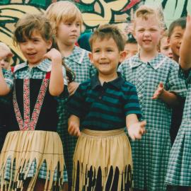 Kindy Students Performing (2001)