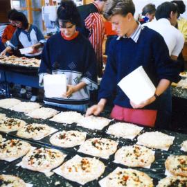 Pizza Bake fundraising (c1991)