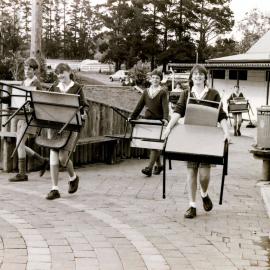 Students Moving Desks (1987)