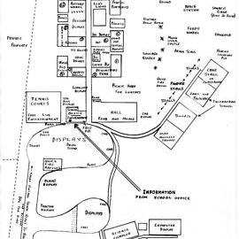 Kristin Garden Party Map (1981)